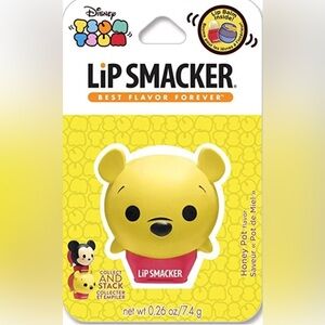 Disney Tsum Tsum Winnie The‎ Pooh Lip Smacker Honey Pot Flavor New & Sealed